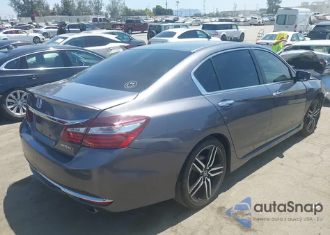 2017 Honda Accord Sport из США, поврежденный, VIN 1HGCR2F50HA248502